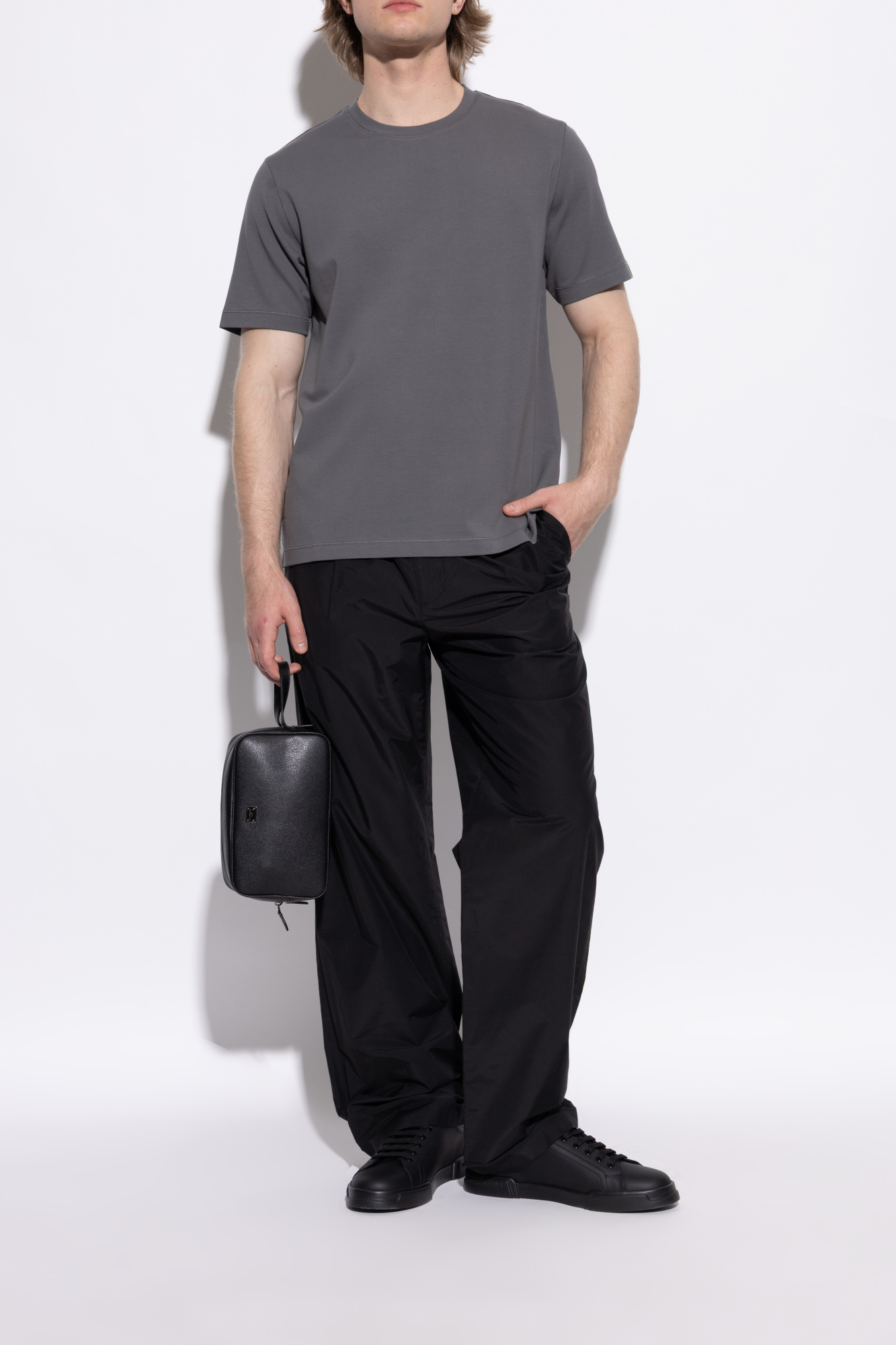 スニーカー DOLCE  GABBANA Men Sneakers CS2332 A1065 80999 Black Dolce & Gabbana 